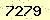 請輸入此驗證碼 : 7279