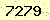 請輸入此驗證碼 : 7279