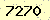 請輸入此驗證碼 : 7270