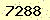 請輸入此驗證碼 : 7288