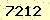 請輸入此驗證碼 : 7212