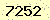 請輸入此驗證碼 : 7252