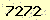 請輸入此驗證碼 : 7272