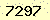 請輸入此驗證碼 : 7297