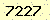 請輸入此驗證碼 : 7227