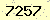請輸入此驗證碼 : 7257