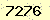 請輸入此驗證碼 : 7276