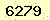 請輸入此驗證碼 : 6279