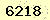 請輸入此驗證碼 : 6218