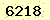 請輸入此驗證碼 : 6218