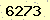 請輸入此驗證碼 : 6273