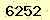 請輸入此驗證碼 : 6252