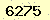 請輸入此驗證碼 : 6275