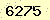 請輸入此驗證碼 : 6275
