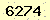 請輸入此驗證碼 : 6274