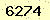 請輸入此驗證碼 : 6274