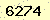 請輸入此驗證碼 : 6274