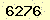 請輸入此驗證碼 : 6276