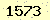 請輸入此驗證碼 : 1573