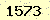 請輸入此驗證碼 : 1573