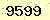 請輸入此驗證碼 : 9599