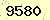 請輸入此驗證碼 : 9580