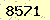 請輸入此驗證碼 : 8571