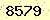 請輸入此驗證碼 : 8579