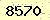 請輸入此驗證碼 : 8570