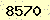 請輸入此驗證碼 : 8570