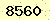 請輸入此驗證碼 : 8560