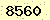 請輸入此驗證碼 : 8560