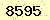 請輸入此驗證碼 : 8595