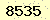請輸入此驗證碼 : 8535