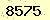 請輸入此驗證碼 : 8575