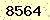 請輸入此驗證碼 : 8564