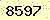 請輸入此驗證碼 : 8597