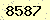 請輸入此驗證碼 : 8587