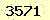 請輸入此驗證碼 : 3571
