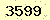 請輸入此驗證碼 : 3599