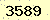 請輸入此驗證碼 : 3589