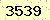 請輸入此驗證碼 : 3539