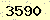 請輸入此驗證碼 : 3590