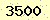 請輸入此驗證碼 : 3500