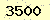 請輸入此驗證碼 : 3500