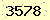 請輸入此驗證碼 : 3578
