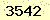 請輸入此驗證碼 : 3542