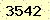 請輸入此驗證碼 : 3542