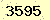 請輸入此驗證碼 : 3595