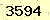 請輸入此驗證碼 : 3594